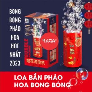 Máy Bắn Bong Bóng Pháo hoa Có Loa
