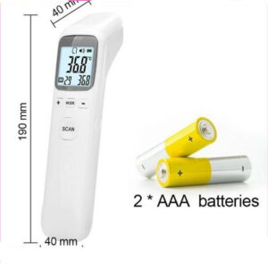 Nhiệt Kế Điện Tử Hồng Ngoại Đa Năng Đo Trán, Nhiệt Độ Cơ Thể, Nhiệt Độ Phòng, Dụng Cụ Đo Thân Nhiệt Cho Bé tặng kèm pin