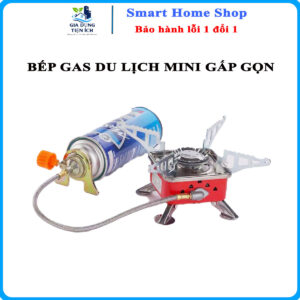 Bếp Ga Mini Gấp Gọn Dễ Dàng Mang Đi Du Lịch Câu Cá Nghỉ Dưỡng