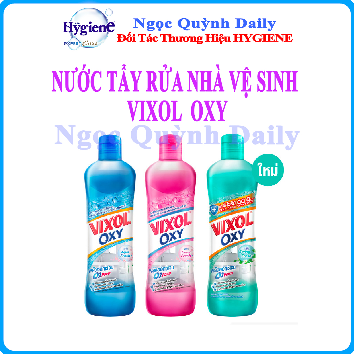 VIXOL OXI nước lau sàn