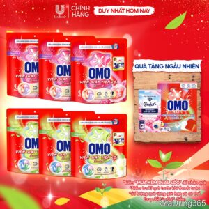 Combo 3 túi viên giặt tiện lợi OMO 3 trong 1 (30 viên/50 viên) | Shopee Việt Nam