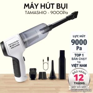Máy Hút Bụi Cầm Tay Không Dây Nhật Bản TAMASHIO 6 Đầu Hút, Máy Hút Bụi Ô Tô, Giường Nệm BH 24 Tháng - BONIEMALL | Shopee Việt Nam