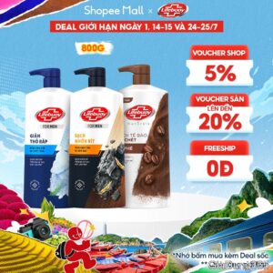Sữa Tắm Lifebuoy 800gr Detox Và Sạch Sâu Khỏi Bụi Mịn Pm2.5 Detox 100% Từ Thiên Nhiên Diệt Khuẩn | Shopee Việt Nam